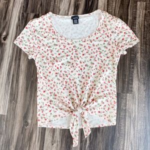 Floral t - shirt